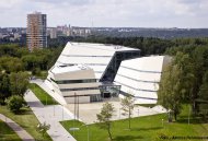 Решения в области пожаротушения для нового Центра научной коммуникации и информации (ЦНКИ) при библиотеке Вильнюсского университета