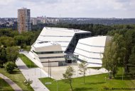 Fire suppression solutions in the new Information and Communication Centre for Scholars at Vilnius University Library