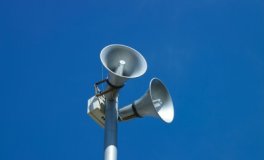 Technological loudspeaker communication and staff warning system